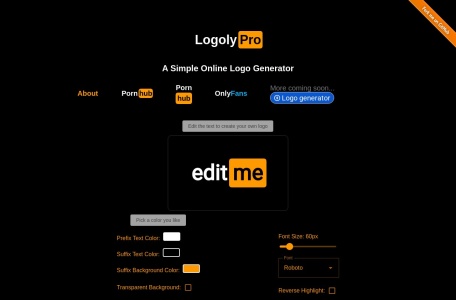 P站/YouTobe风格Logo生成器