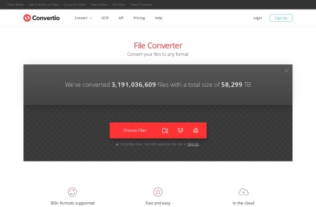 文件格式转换-Convertio