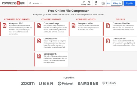 Compress2Go文件压缩器