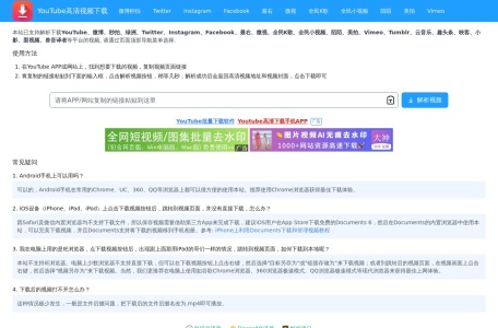 YouTube解析